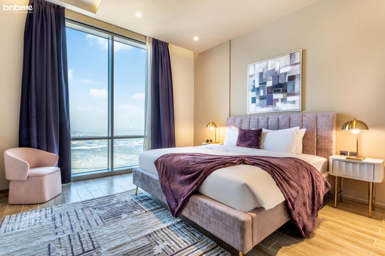 Bnbmehomes - Luxury 2B Apt - Al Habtoor - Amna Tower - 5044 Дубай Екстериор снимка
