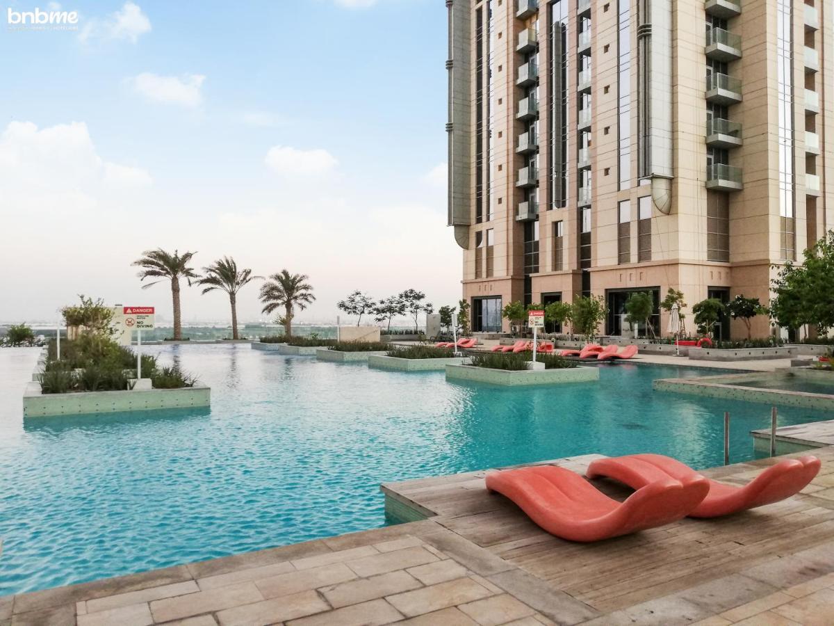 Bnbmehomes - Luxury 2B Apt - Al Habtoor - Amna Tower - 5044 Дубай Екстериор снимка
